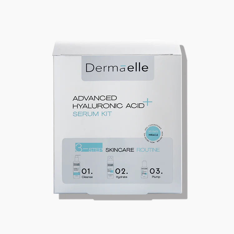 Dermaelle Hydration & Plumping Hyaluronic Acid Routine Kit