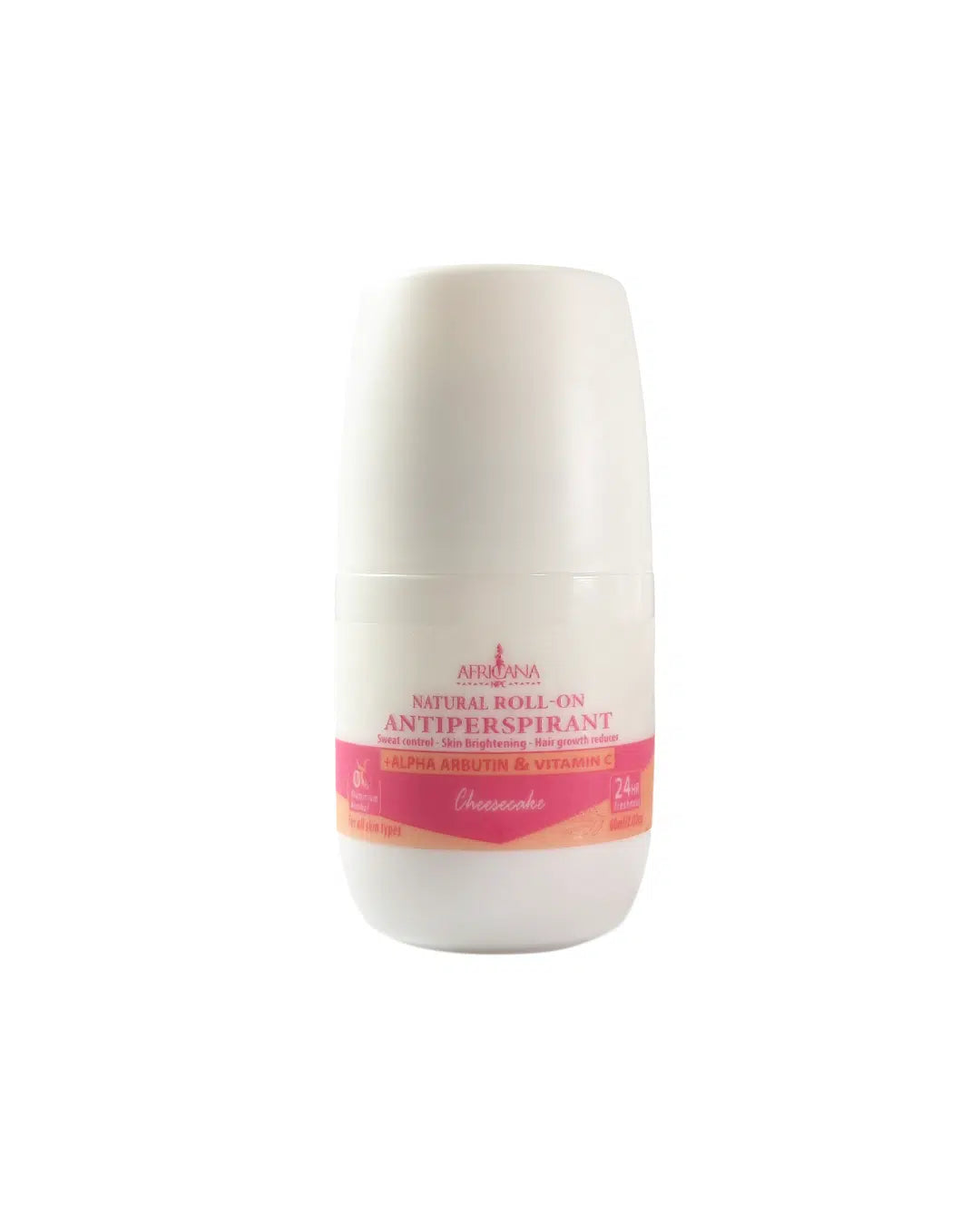 Africana Natural Deodorant Roll-On – Cheesecake Scent 60ML
