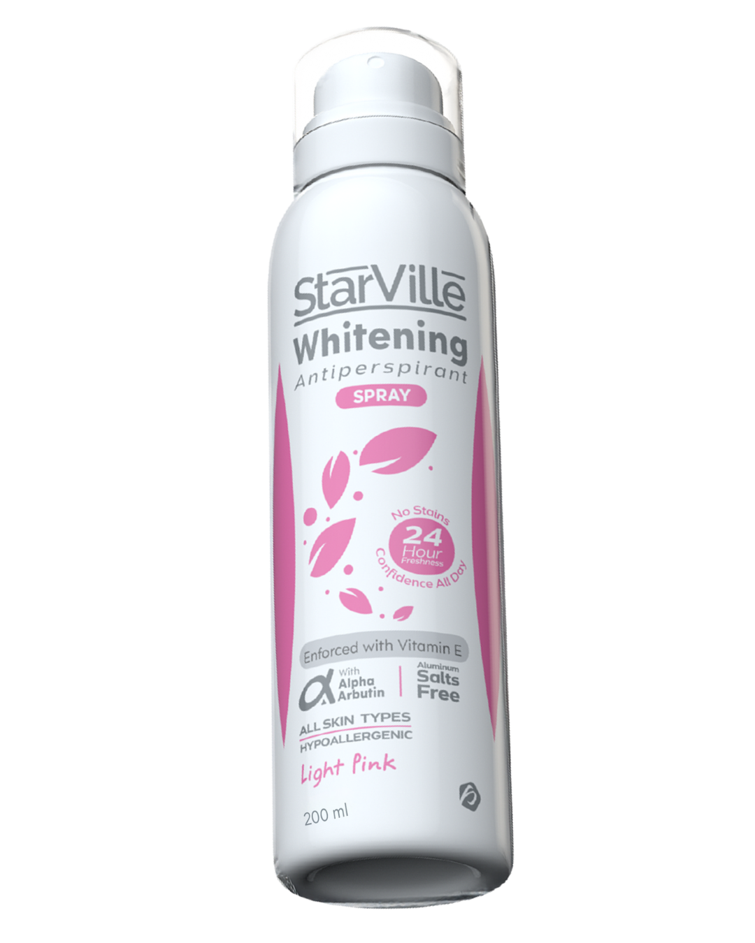 Starville Whitening Antiperspirants Spray Light Pink 200 ml
