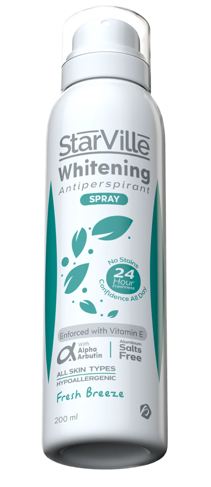 Starville Whitening Antiperspirants Spray Fresh Breeze 200 ml