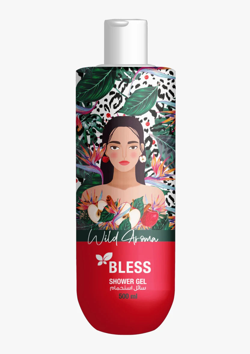 BLESS SHOWER GEL - WILD AROMA 500ml