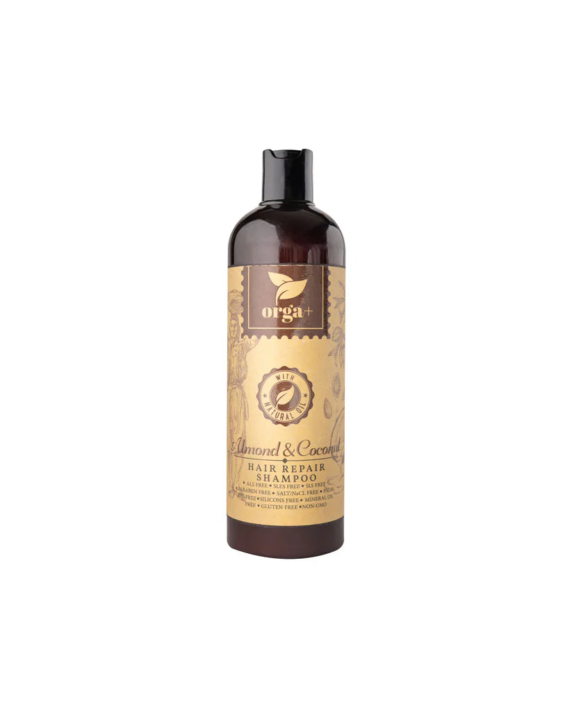ORGA+ Almond & Coconut Hair Shampoo (500ml)