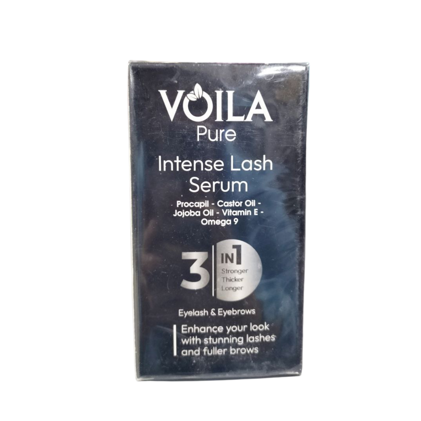 Voila Pure Intense Lash & Brow Growth Serum (Black Edition) 10ml