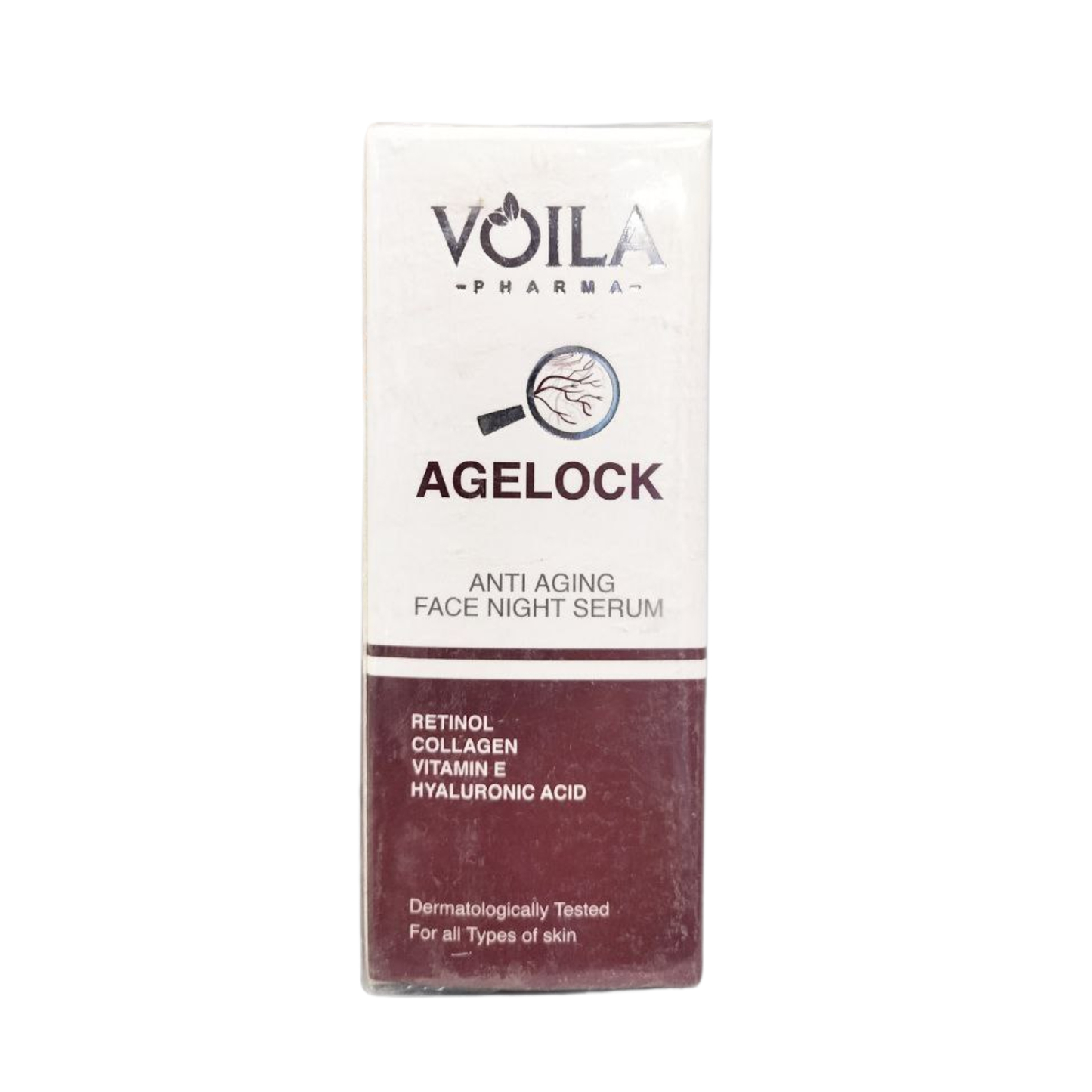 Voila Pharma Agelock Anti-Aging Face Night Serum 50ml