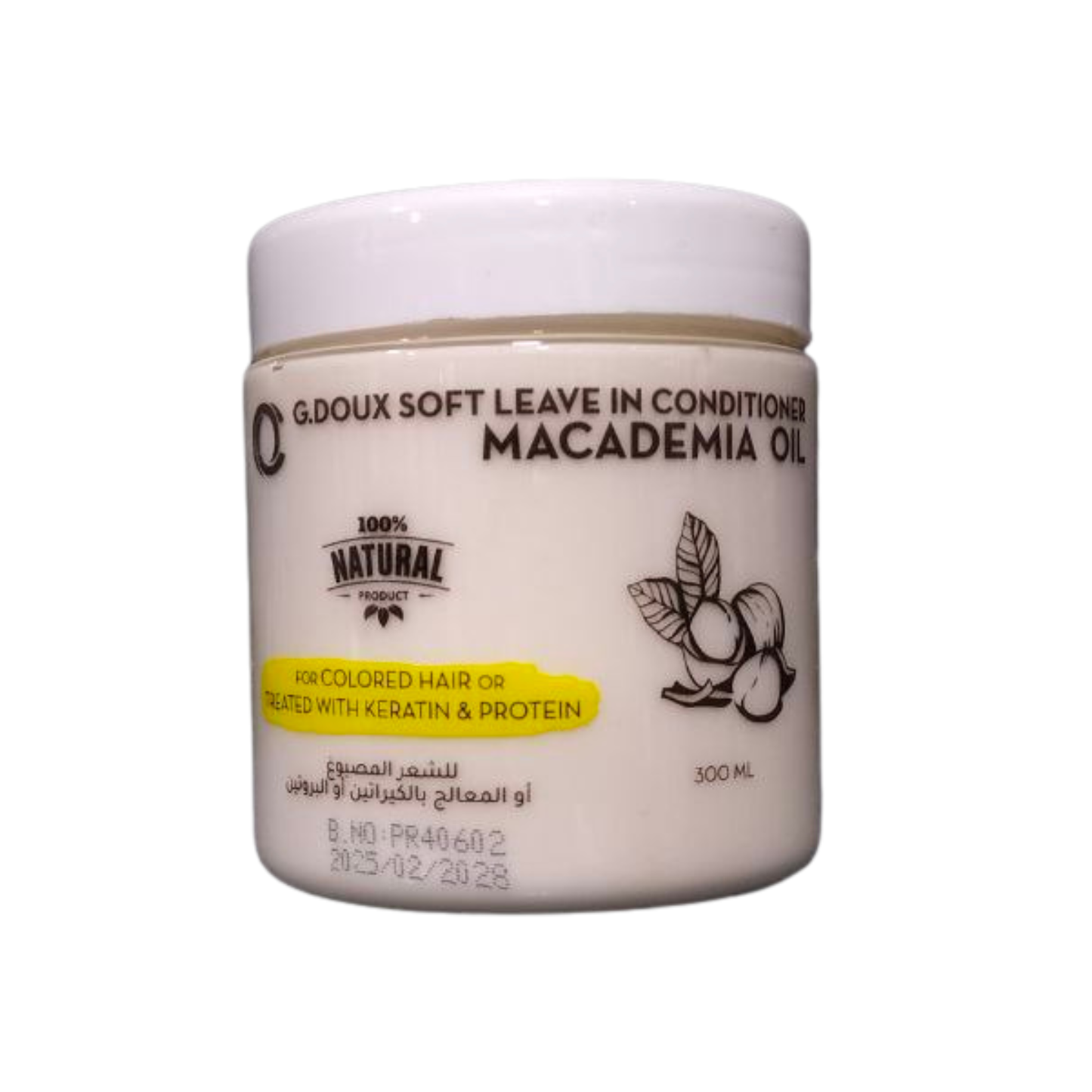 G.DOUX Macadamia Oil Leave In Conditioner 300ML