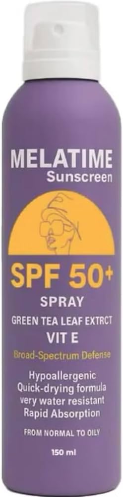 MELATIME Sunscreen SPF 50+ Spray 150 ml