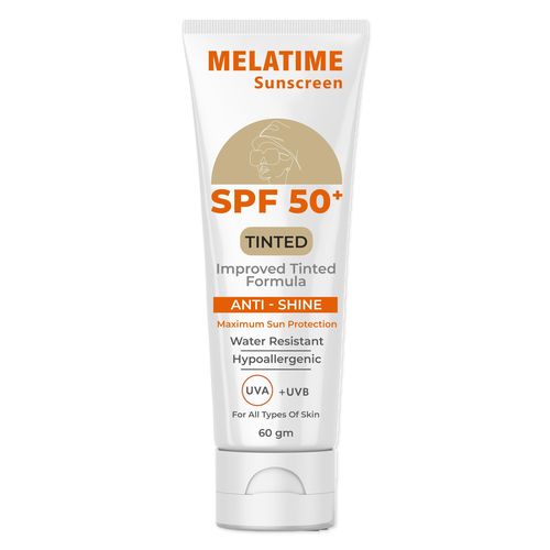 MELATIME Tinted Sunscreen SPF 50+ 60 gm