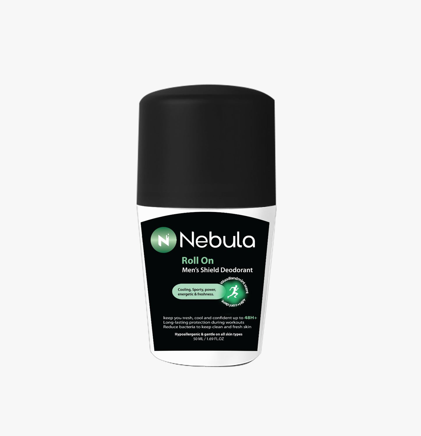 Nebula Men’s Shield Roll On 48h+ 50ML