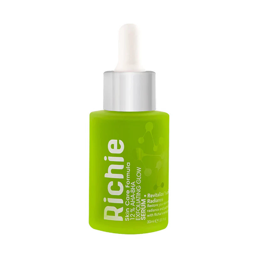 Richie Glow Serum (12% AHA-BHA Exfoliating) (30ml)