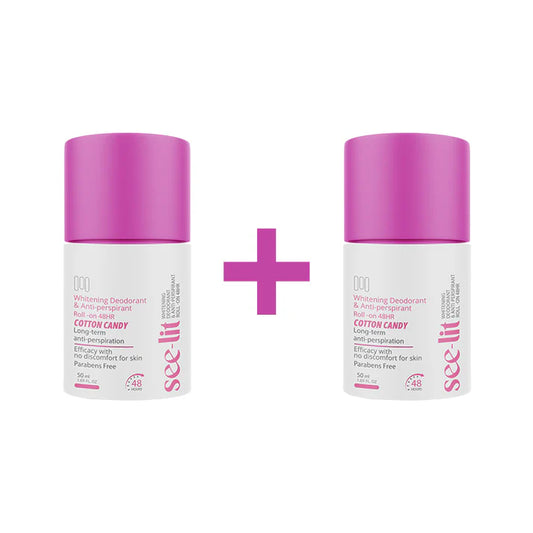 See-lit Cotton Candy Roll On Promo Pack 1+1 50ML