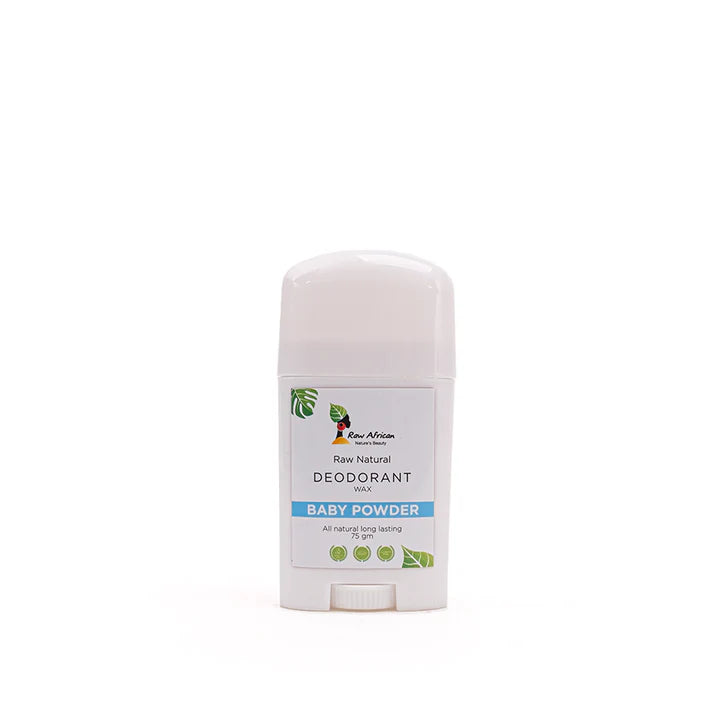 Raw African Baby Powder Deodorant 75GM
