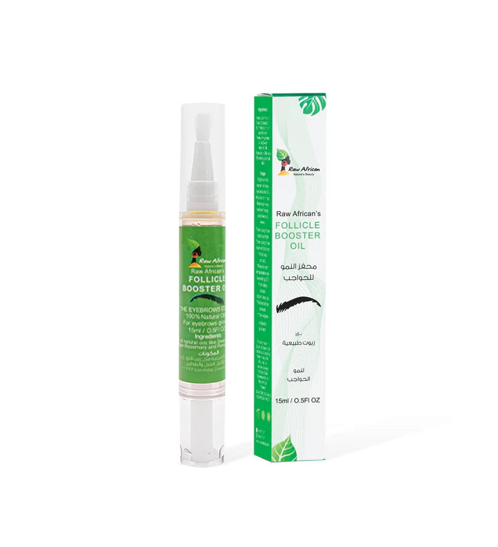 Raw African Follicle Booster eyebrow growth enhancer 15ML