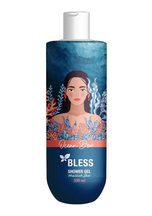 BLESS SHOWER GEL – OCEAN DEW 500ML