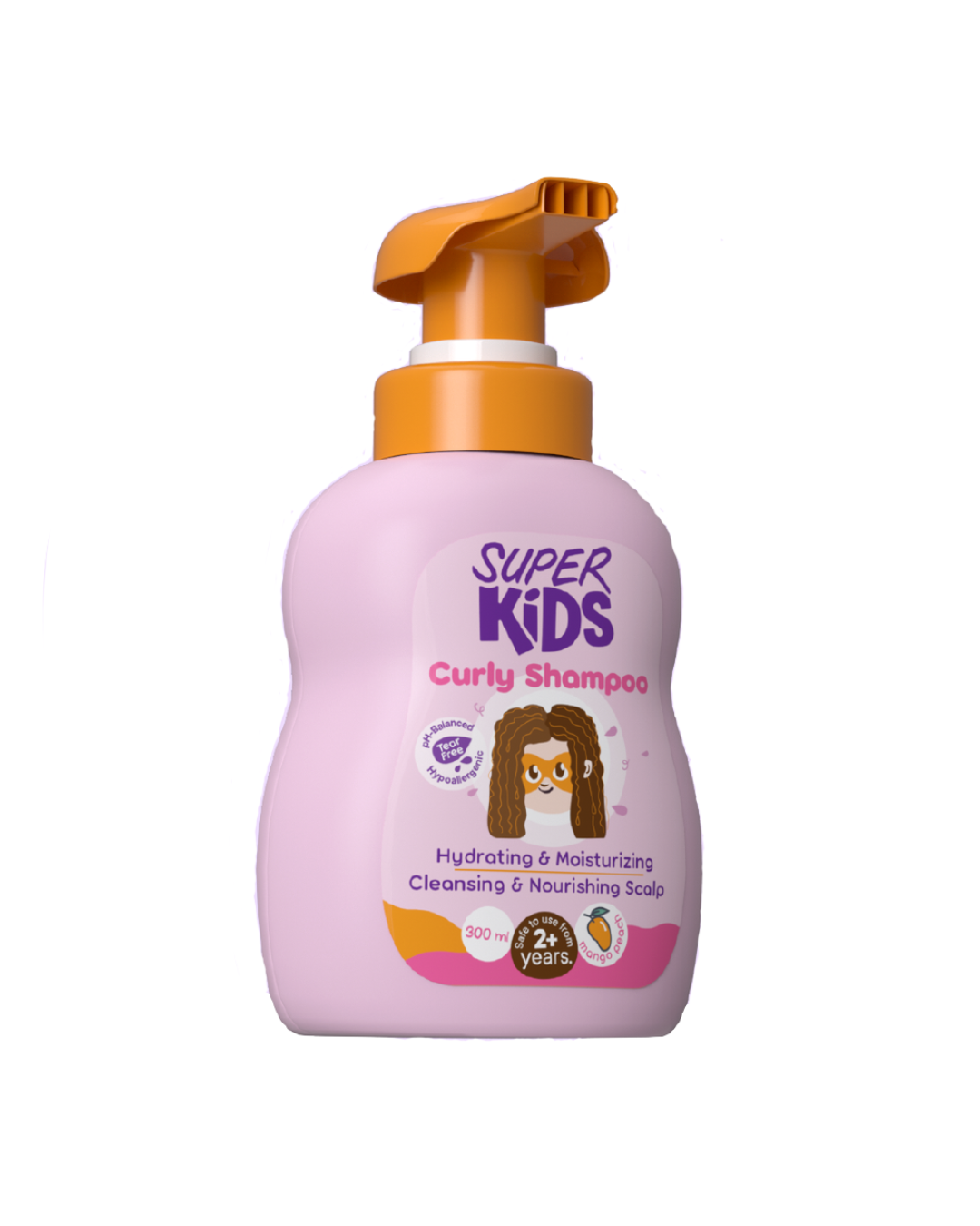 سوبر كيدز شامبو للشعر المجعد 300 مل