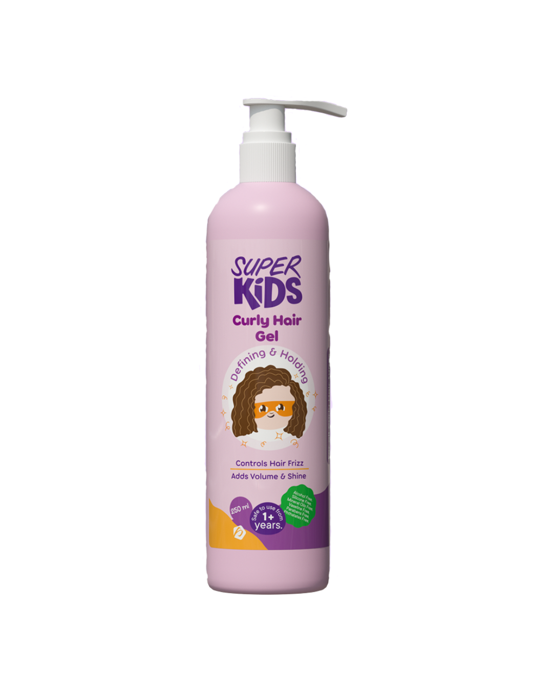 سوبر كيدز جل للشعر الكيرلي 250 مل