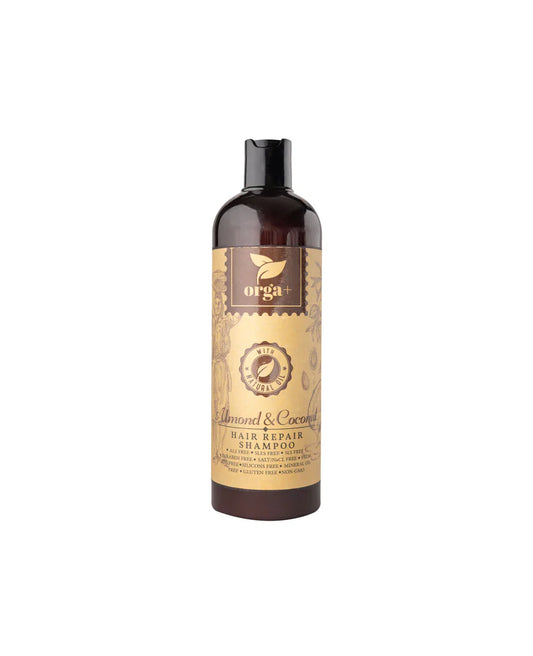 ORGA+ Almond & Coconut Hair Shampoo (500ml)