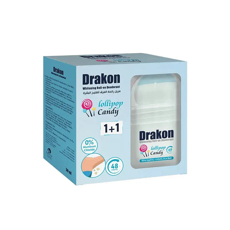 Drakon Promopack whitening Roll on - Lollipop Candy 1+1 FREE