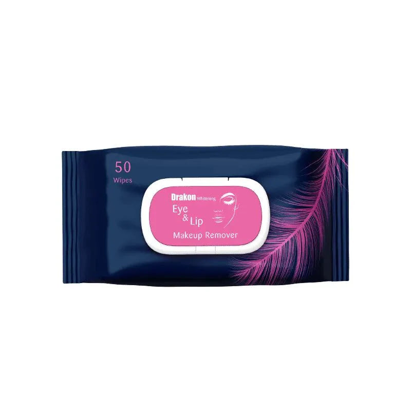 Drakon Whitening Eye& Lip Wipes Makeup Remover